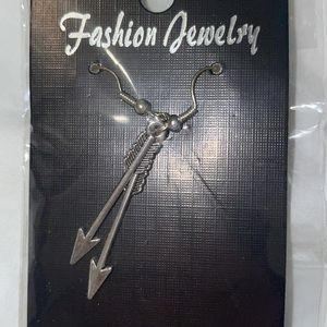 Arrowhead Silver Earrings